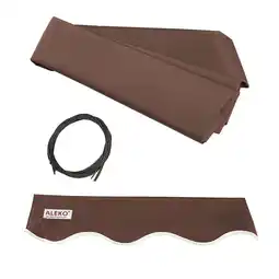 Walmart ALEKO FAB6.5X5BROWN36 Retractable Awning Fabric Replacement, 6.5 x 5 Feet, Brown offer