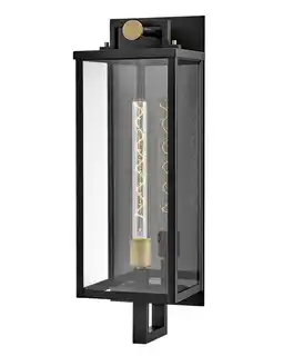 Walmart Hinkley Lighting - Catalina - 12W 1 LED Outdoor Large Wall Lantern In Modern offer