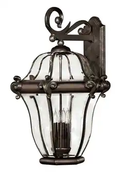 Walmart Hinkley Lighting H2446 25.75 Height 4 Light Lantern Outdoor Wall Sconce From Th offer