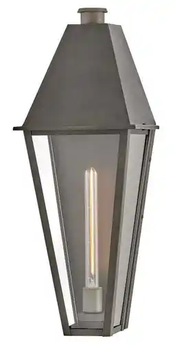 Walmart Hinkley Lighting - Endsley - 8W 1 LED Large Outdoor Wall Lantern In Traditional offer