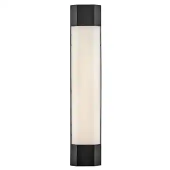 Walmart Hinkley Lighting 10504 Facet 24 Tall Led Outdoor Wall Sconce - Black offer