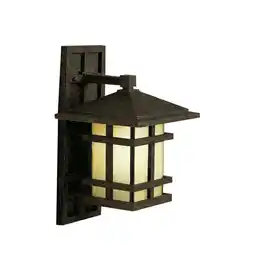 Walmart Kichler 9130 Cross Creek Collection 1 Light 16 Outdoor Wall Light - Bronze offer