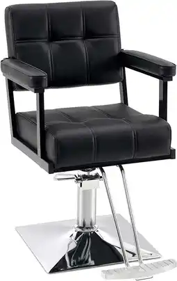 Walmart BarberPub Classic Styling Salon Chair for Hair Stylist Hydraulic Barber Chair 8816 offer