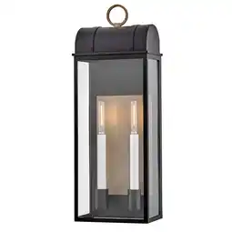 Walmart Hinkley Lighting - Campbell - 10W 2 LED Large Outdoor Wall Lantern-26 Inches offer