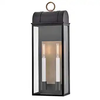 Walmart Hinkley Lighting - Campbell - 10W 2 LED Large Outdoor Wall Lantern-26 Inches offer