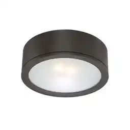 Walmart Wac Lighting Fm-W2612 Tube 12 Wide Indoor / Outdoor Led Flush Mount Ceiling Fixture offer