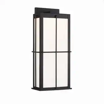 Walmart Eurofase Lighting 44269 Bensa 24 Tall Led Outdoor Wall Sconce - Black offer