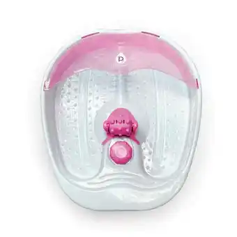 Walmart Pursonic HMG700PK Foot Spa Bath Massager with Tea Tree Oil Foot Salts, Pink offer