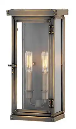 Walmart Hinkley Lighting - Two Light Wall Mount - Hamilton - Two Light Outdoor Medium offer