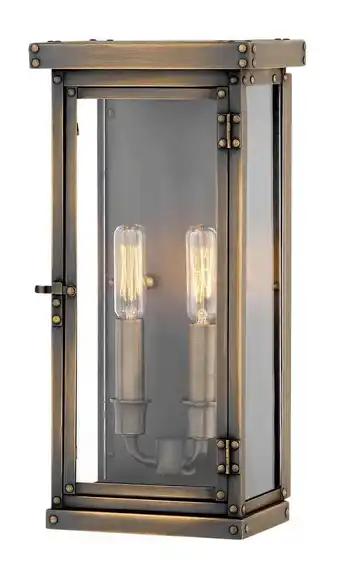 Walmart Hinkley Lighting - Two Light Wall Mount - Hamilton - Two Light Outdoor Medium offer