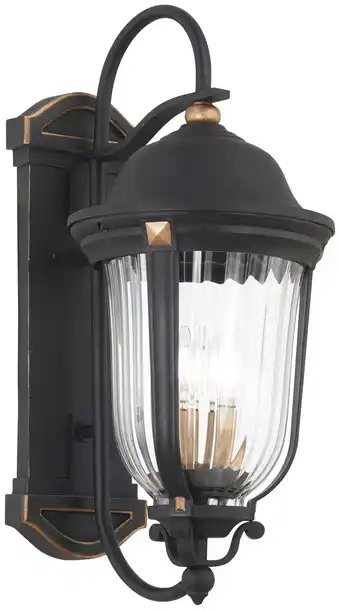 Walmart 73234-738-Minka Lavery-Peale Street - 4 Light Outdoor Wall Mount In 28 Inches Tall and 12 offer