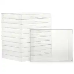 Walmart 50 Pack Greeting Card Storage Box, Clear Gift Boxes for Photos, Favors (4.5x6) offer