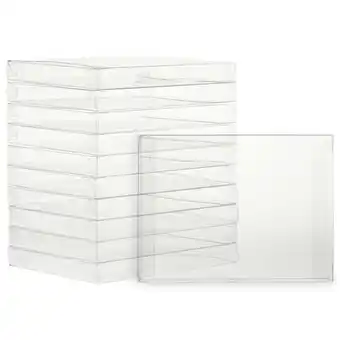 Walmart 50 Pack Greeting Card Storage Box, Clear Gift Boxes for Photos, Favors (4.5x6) offer