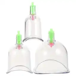 Walmart 3pcs Vacuum Cupping Apparatus Cupping Cups Transparent Cupping Therapy Devices offer