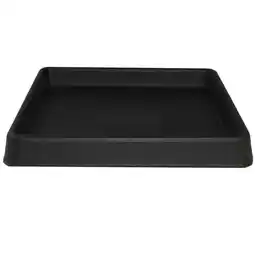 Walmart Tusco Products TRSQ15BK Square Saucer, 15-Inch, Black offer