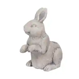 Walmart CC Home Furnishings 15 Rabbit Magnesium and Fiber Gray Colored Outdoor Planter offer