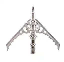 Walmart Rage Hypodermic No Collar 2-Blade Broadhead, 100 Grain, Stainless Steel Blades, R38100-3W offer