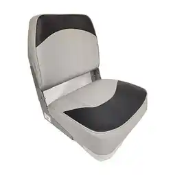 Walmart Horizon Manufacturing 1001-ABC 19 in. Fold Down Low Back Boat Seat, Grey & Charcoal offer