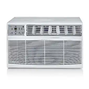 Walmart Midea MAT08H1ZWT 8,000 BTU Through The Wall Heat and Cool Air Conditioner 115V offer