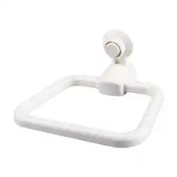 Walmart deevoka Hanging Towel Rack Wall Mount Towel Bar Towel Holder Suction Cup Towel Rings for White offer