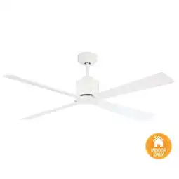 Walmart 52 in. Airfusion Climate DC Fan Only, White offer