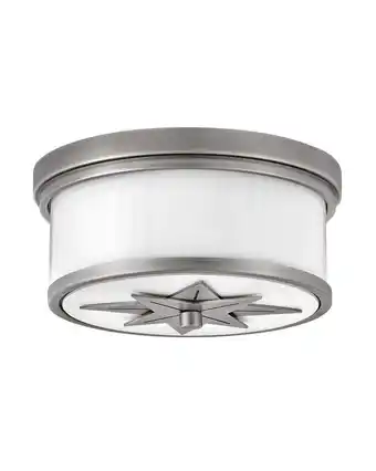 Walmart Hinkley Lighting - Montrose - 2 Light Medium Flush Mount In Transitional and offer