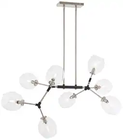 Walmart George Kovacs Lighting - Nexpo-Eight Light Chandelier-25.5 Inches Wide by 16.75 offer