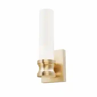 Walmart Hunter Fans - Lenlock - 1 Light Wall Sconce In Modern Style-4.75 Inches Tall and offer