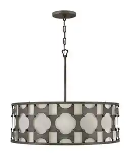 Walmart Hinkley Lighting - Six Light Chandelier - Carter - 6 Light Large Drum Chandelier offer