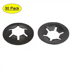 Walmart 8mm x 18mm Quicklock Starlock Star Speed Lock Locking Washers 30PCS offer