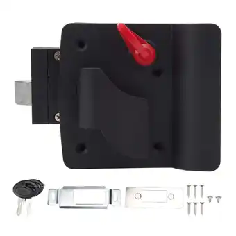 Walmart Mechanical RV Door Latch Paddle Entry Door Lock Latch Replacement for Campers 5th Wheel Trailers offer