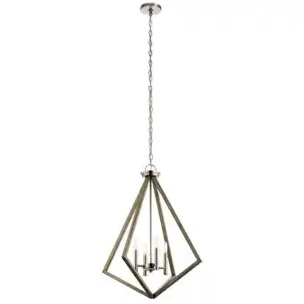 Walmart Kichler Lighting - Four Light Chandelier - Chandelier 1 Tier Medium - Rustic offer