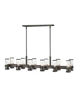 Walmart Hinkley Lighting 38108 Reeve 12 Light 46 Wide Linear Taper Candle Style Chandelier offer