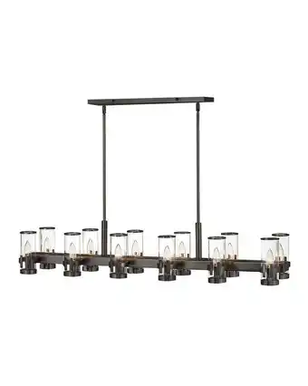 Walmart Hinkley Lighting 38108 Reeve 12 Light 46 Wide Linear Taper Candle Style Chandelier offer