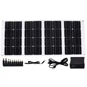 Walmart Solar Panel Kit Portable Foldable Battery Charger System Waterproof for RV Camping 100W 18V offer