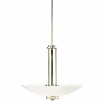 Walmart Kichler Lighting - Three Light Pendant - Inverted Pendant Medium - Hendrik - 3 offer