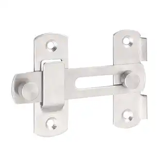 Walmart Bolts Stainless Steel Security Buckle Door Latch Door Guard Bolt Insurance Bolt Wire Safety Lock offer