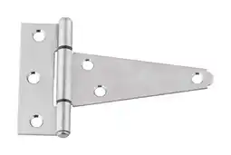 Walmart National Hardware N342-501 Extra Heavy Flush & Full Inset T Hinge, Stainless Steel, 4 L offer