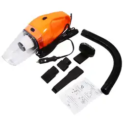 Walmart Useful 12V 120W Portable Handheld Wet & Dry Auto Car Vacuum Cleaner With 5m Cable (Orange) offer