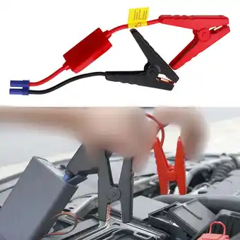 Walmart 12V Jumper Cable Connector Car Jump Starter Alligator Clamp Booster Battery offer