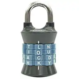 Walmart Master Lock Metal 38 mm (1-1/2 in) Combination Lock, 24 mm (15/16 in) shackle offer