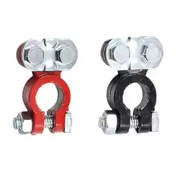 Walmart BAGUER 2PCS Heavy Duty Car Battery Terminal Connectors for Top Post Positive Negative offer