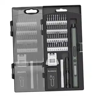 Walmart MAGIDEAL Screwdriver Set Compact Computers Camera Small Screwdriver Set Gray offer