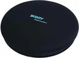 Walmart Sojoy iGelComfort Deluxe Gel Swivel Seat Cushion Featured with Memory Foam (13.5X13.5X1.75) offer