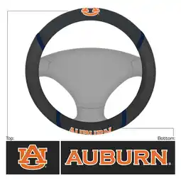 Walmart NCAA Auburn University Tigers Steering Wheel Cover Automotive Accessory offer