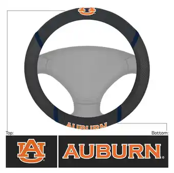 Walmart NCAA Auburn University Tigers Steering Wheel Cover Automotive Accessory offer