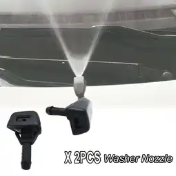 Walmart 2X Front Windshield Wiper Spray Washer Fit for For S40 S80 S70 C70 Xc90 Nozzle offer