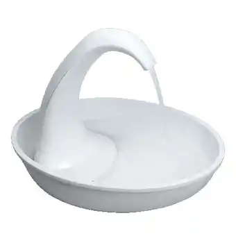 Walmart Pioneer Pet Swan Plastic Drinking Fountain 80 oz offer