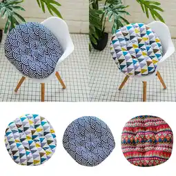 Walmart ufehgfjh Chair Cushion Round Upholstery Soft Padded Cushion Pad Office Home Or Car Deals Of The Day offer