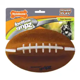 Walmart Nylabone Power Play Dog Football Gripz Large/Giant - Up to 50 lbs. 8.5 Inch (1 Count) offer